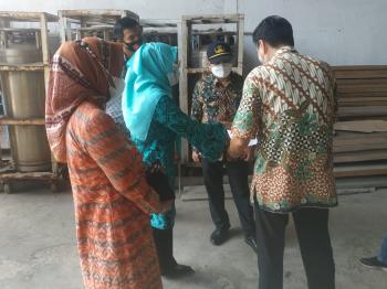 Perindag, Polda Lampung dan Dinas Kesehatan Cek Ketersediaan Stok